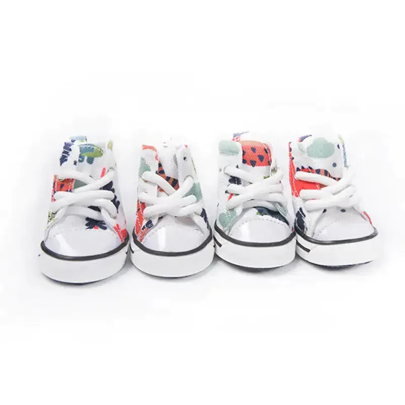 4 Pcs Anti-skidding Casual Pet Boots