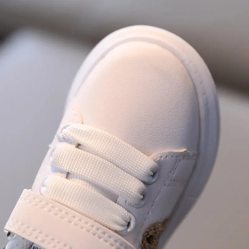 Baby Boys Girls Bear Sneakers 1-6 Year