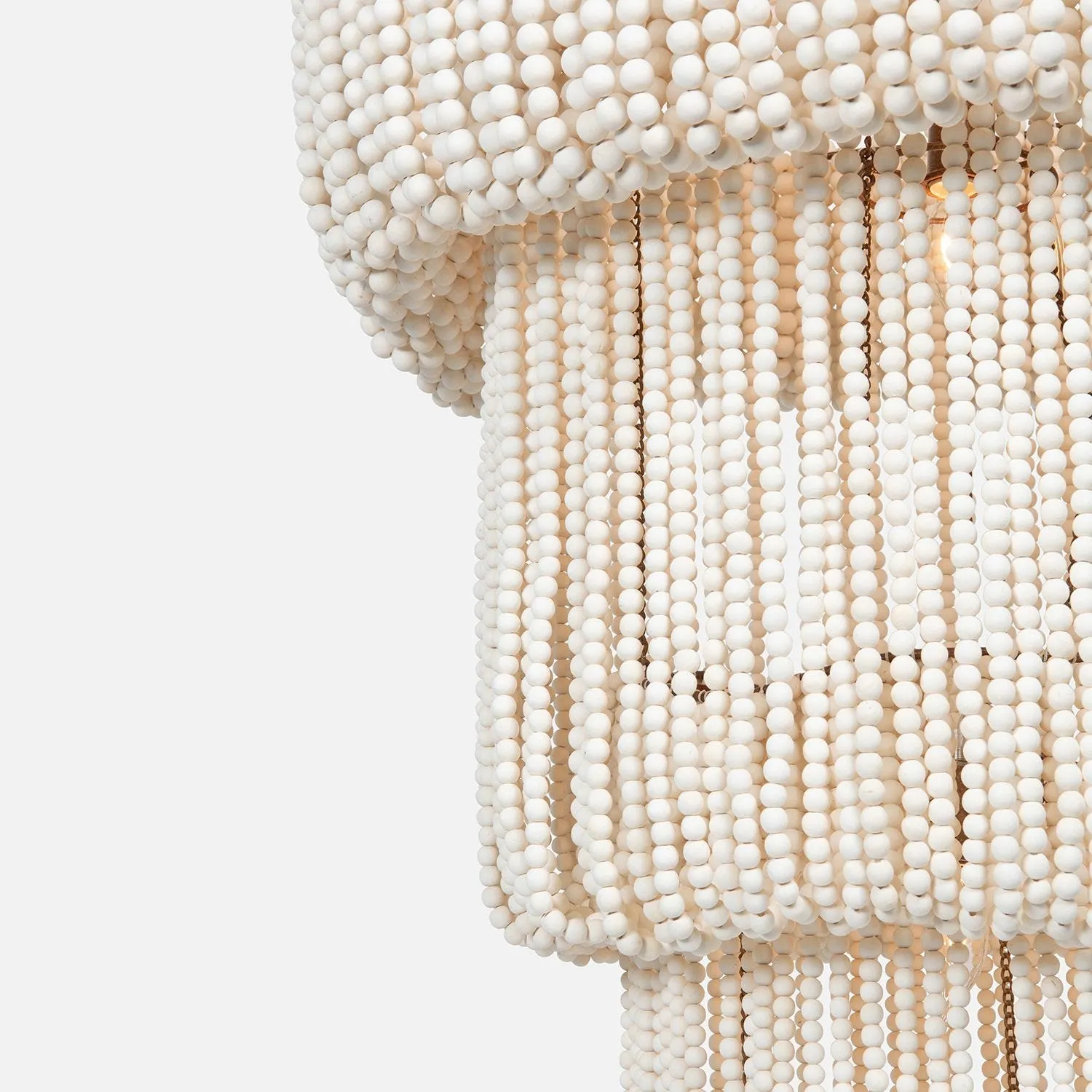 Bora Bora Coco Bead Chandelier