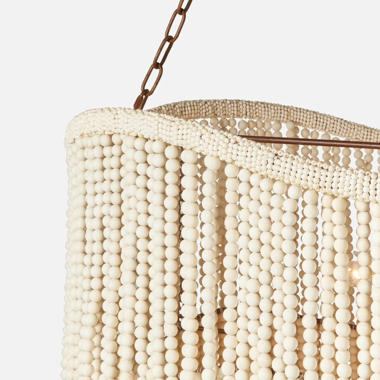 Bora Bora Coco Bead Chandelier