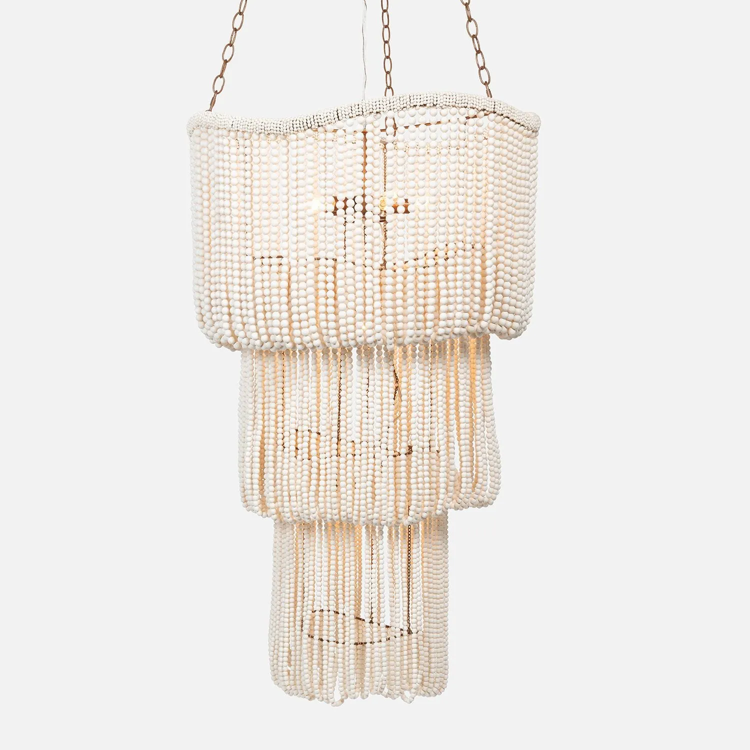 Bora Bora Coco Bead Chandelier