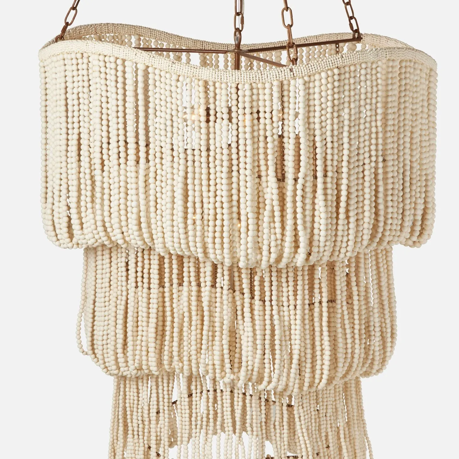 Bora Bora Coco Bead Chandelier