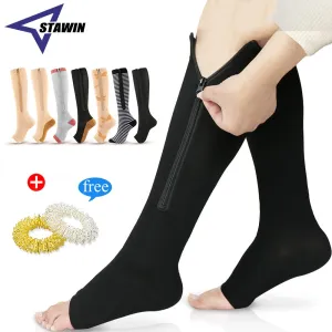 Copper Compression Sock Compression Stockings Zipper Compression Sock