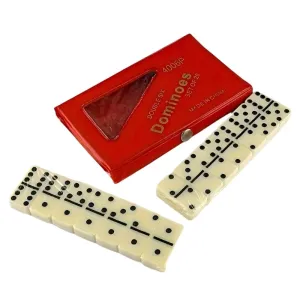 Dominoes Double Six Game Mini Set of 28 Travel Game