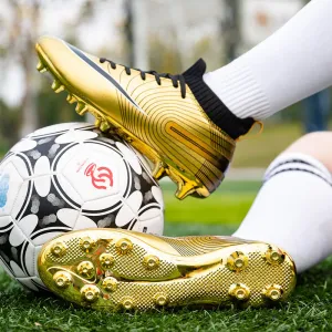 Gold Football/Soccer Boots