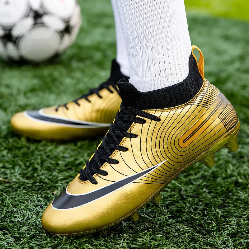 Gold Football/Soccer Boots