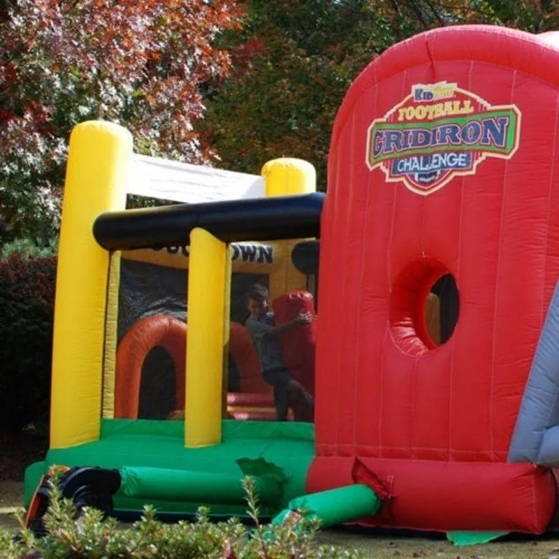 Gridiron Football Challenge Gameday Commercial Bounce House