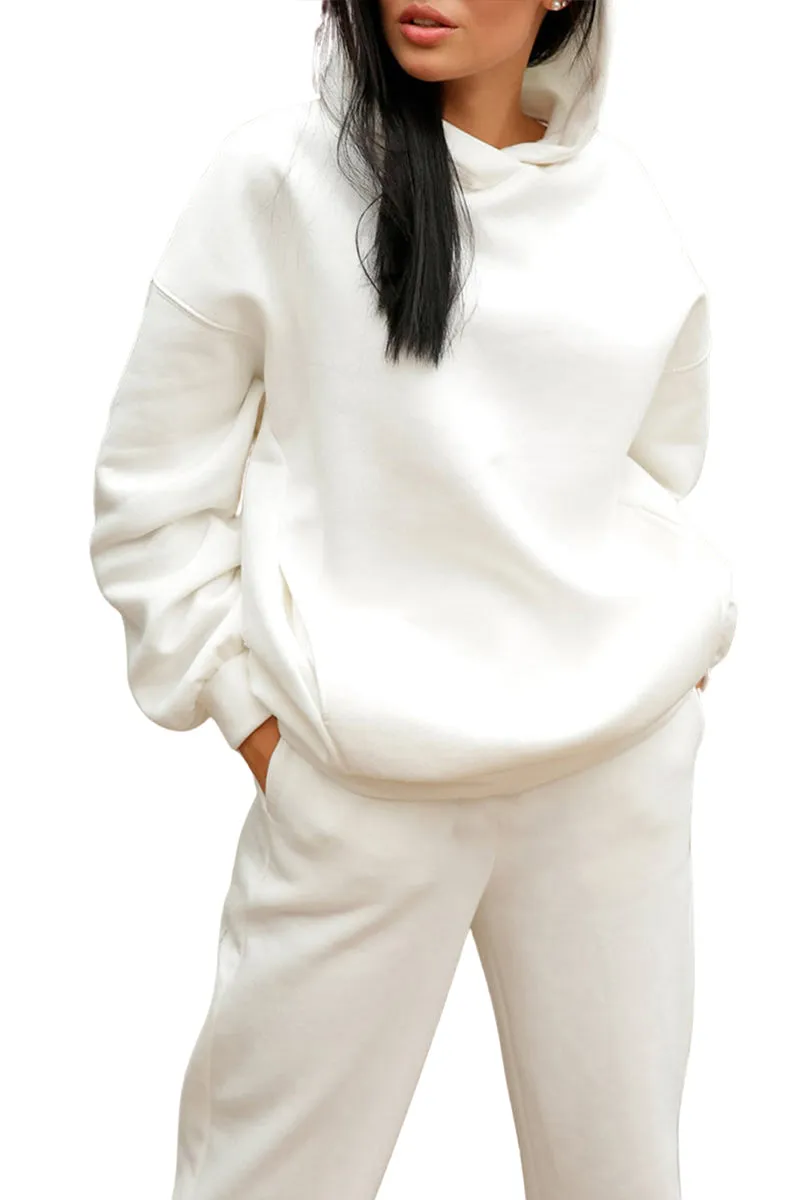 HUT1266 Cozy Oversized Jogger Set