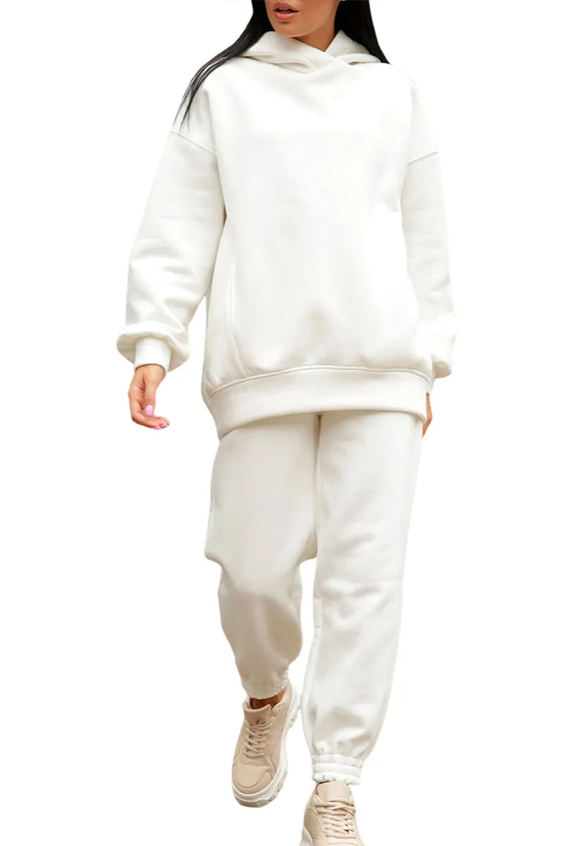 HUT1266 Cozy Oversized Jogger Set