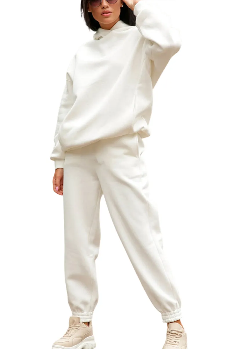 HUT1266 Cozy Oversized Jogger Set