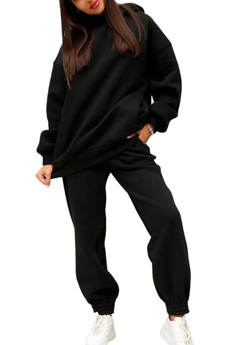 HUT1266 Cozy Oversized Jogger Set