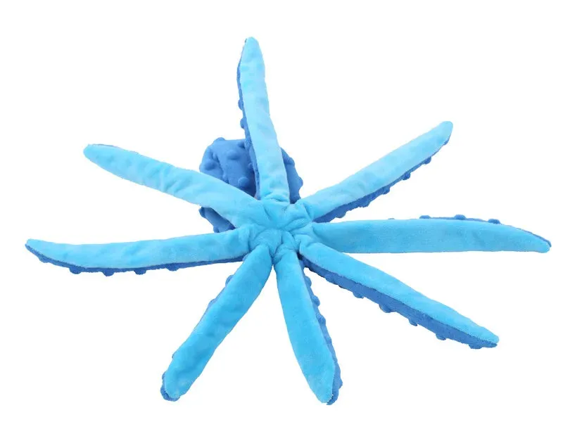 Indestructible Octopus Plush Dog Toy