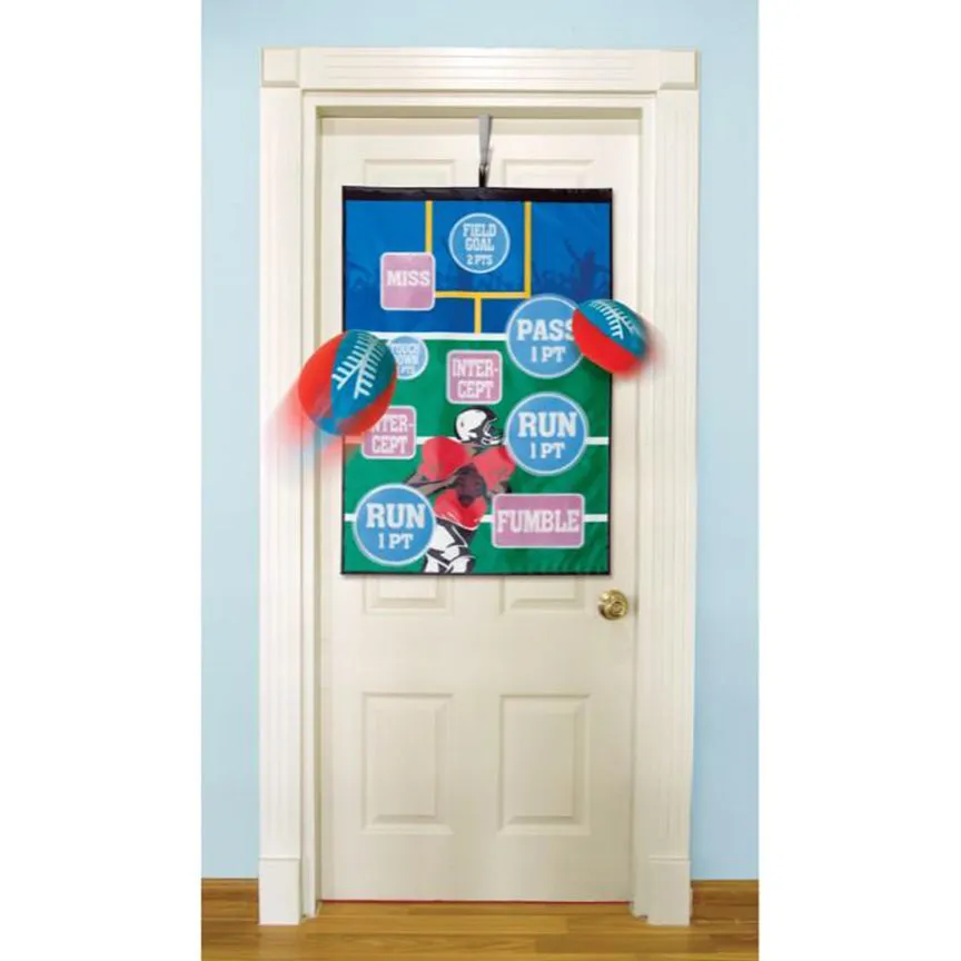 Indoor / Outdoor Over The Door Football Target Challenge