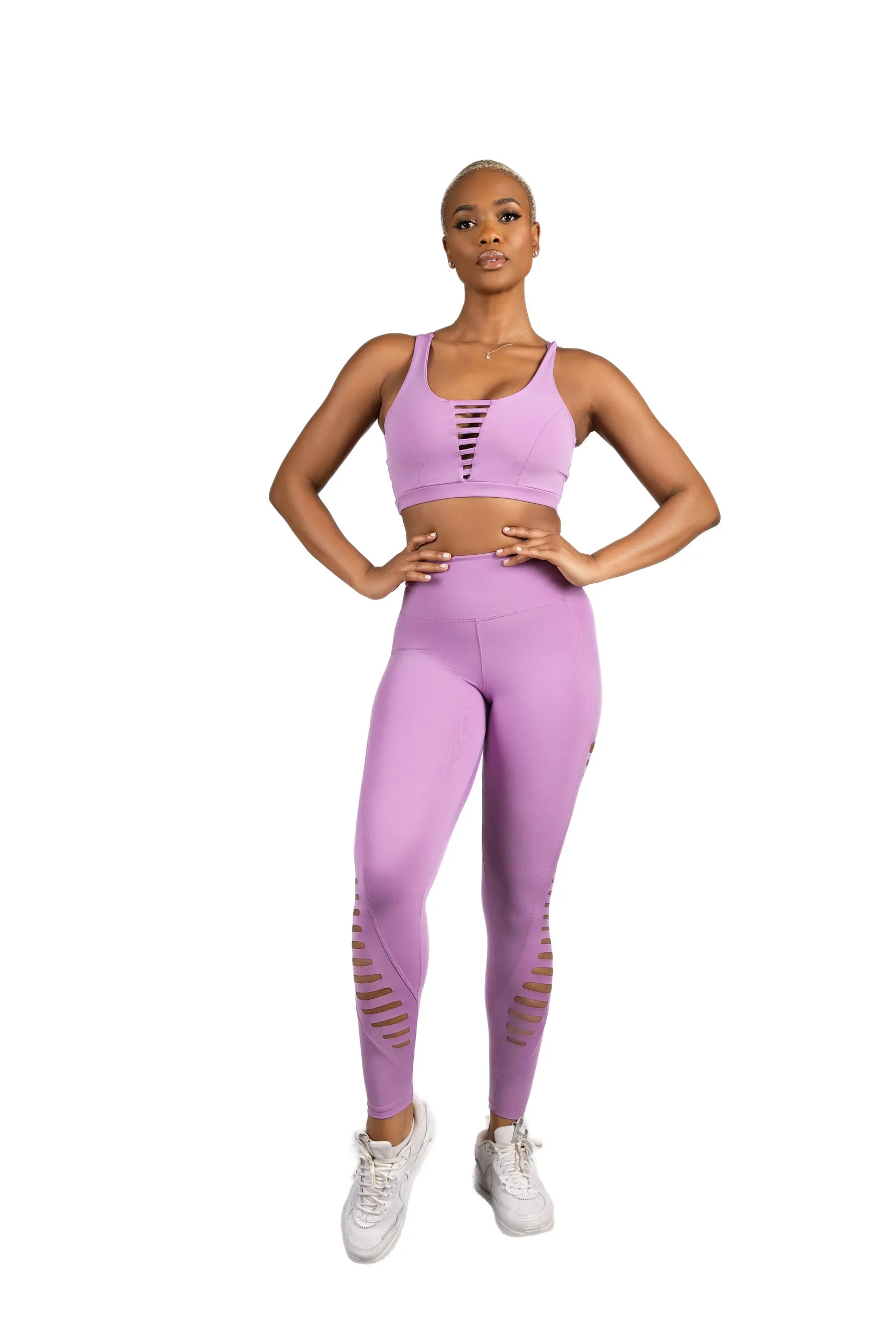 Inspire Sport Bra - Purple Iris