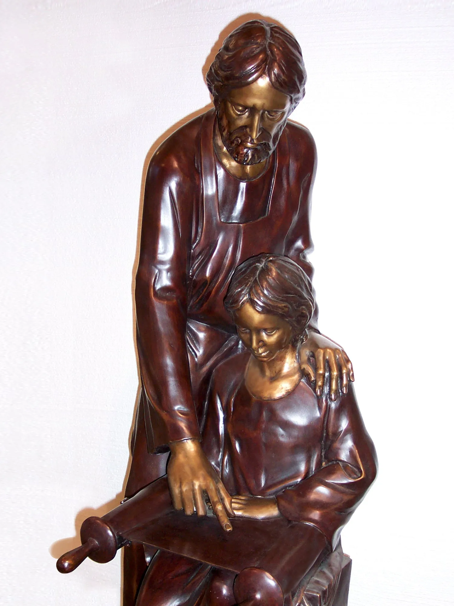Joseph teaching Jesus