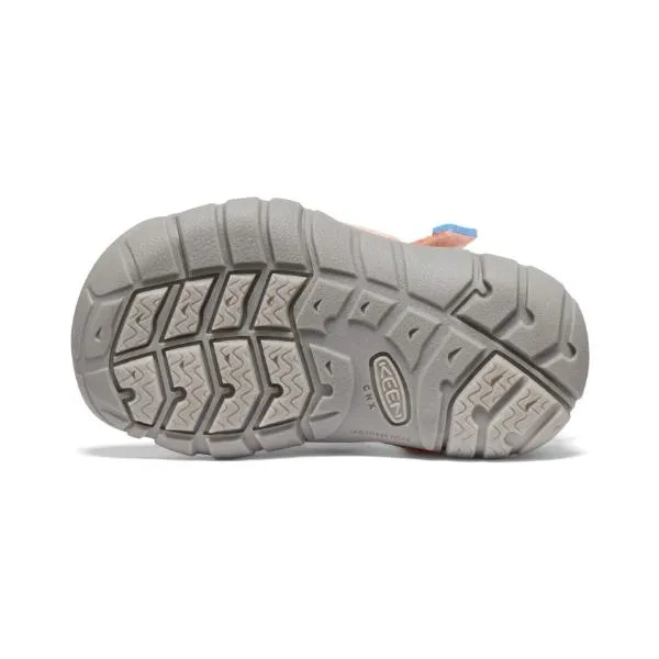 KEEN SEACAMP II CNX PAPAYA PUNCH/MARINA LITTLE/BIG KIDS SANDALS (WATER FRIENDLY)