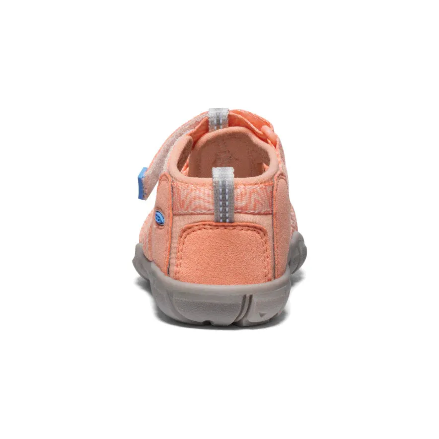 KEEN SEACAMP II CNX PAPAYA PUNCH/MARINA LITTLE/BIG KIDS SANDALS (WATER FRIENDLY)