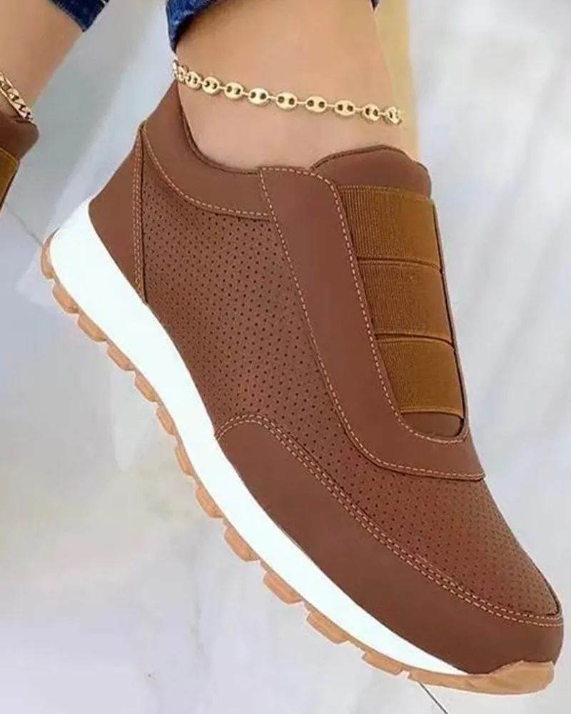 Kennedy - Lässige und Atmungsaktive Frühling-Slip-On-Sneakers für Damen