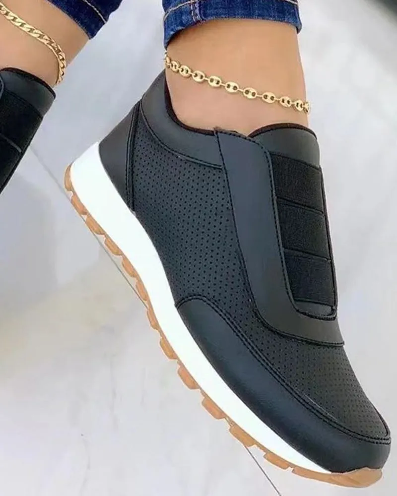 Kennedy - Lässige und Atmungsaktive Frühling-Slip-On-Sneakers für Damen