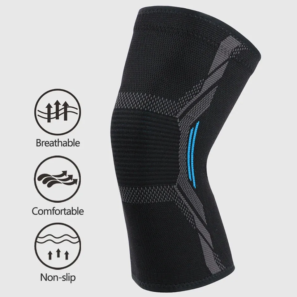 Knitted Nylon Sports Knee Pad