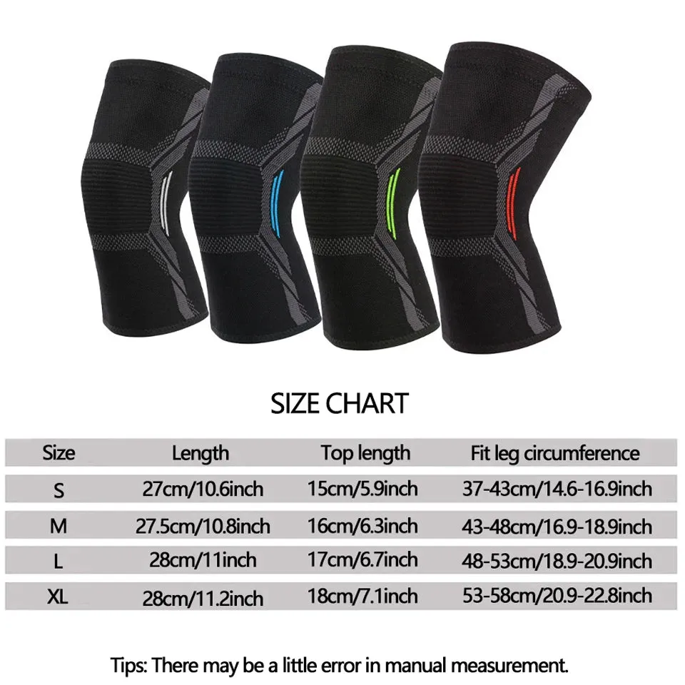 Knitted Nylon Sports Knee Pad