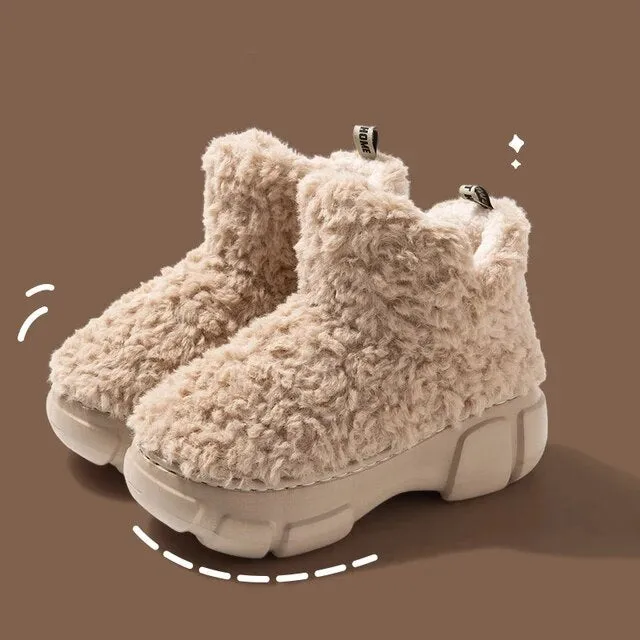 Lucia – Soft & Cozy Women's Plush Shoes