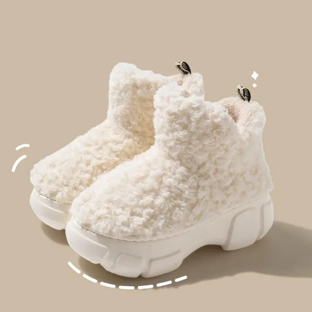 Lucia – Soft & Cozy Women's Plush Shoes