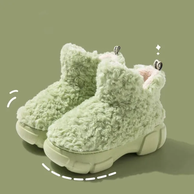 Lucia – Soft & Cozy Women's Plush Shoes