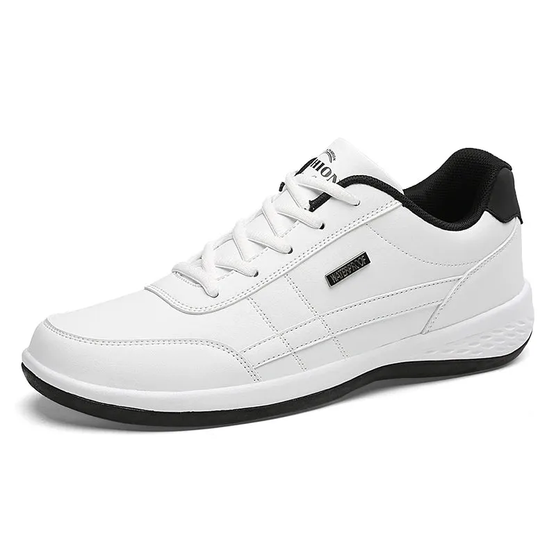 Matteo – Trendy Casual PU Leather Men’s Sneakers