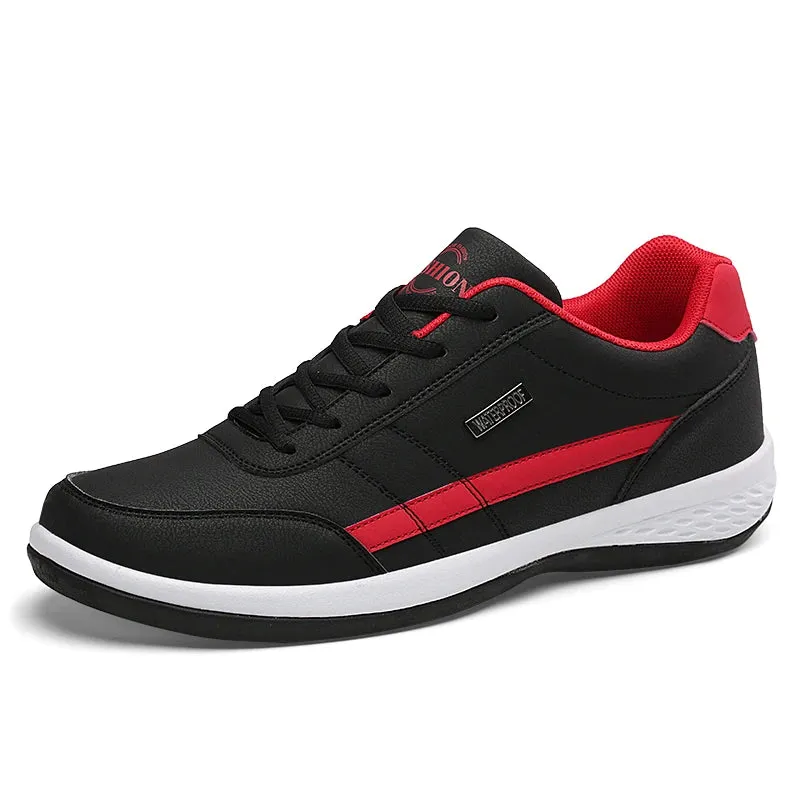 Matteo – Trendy Casual PU Leather Men’s Sneakers