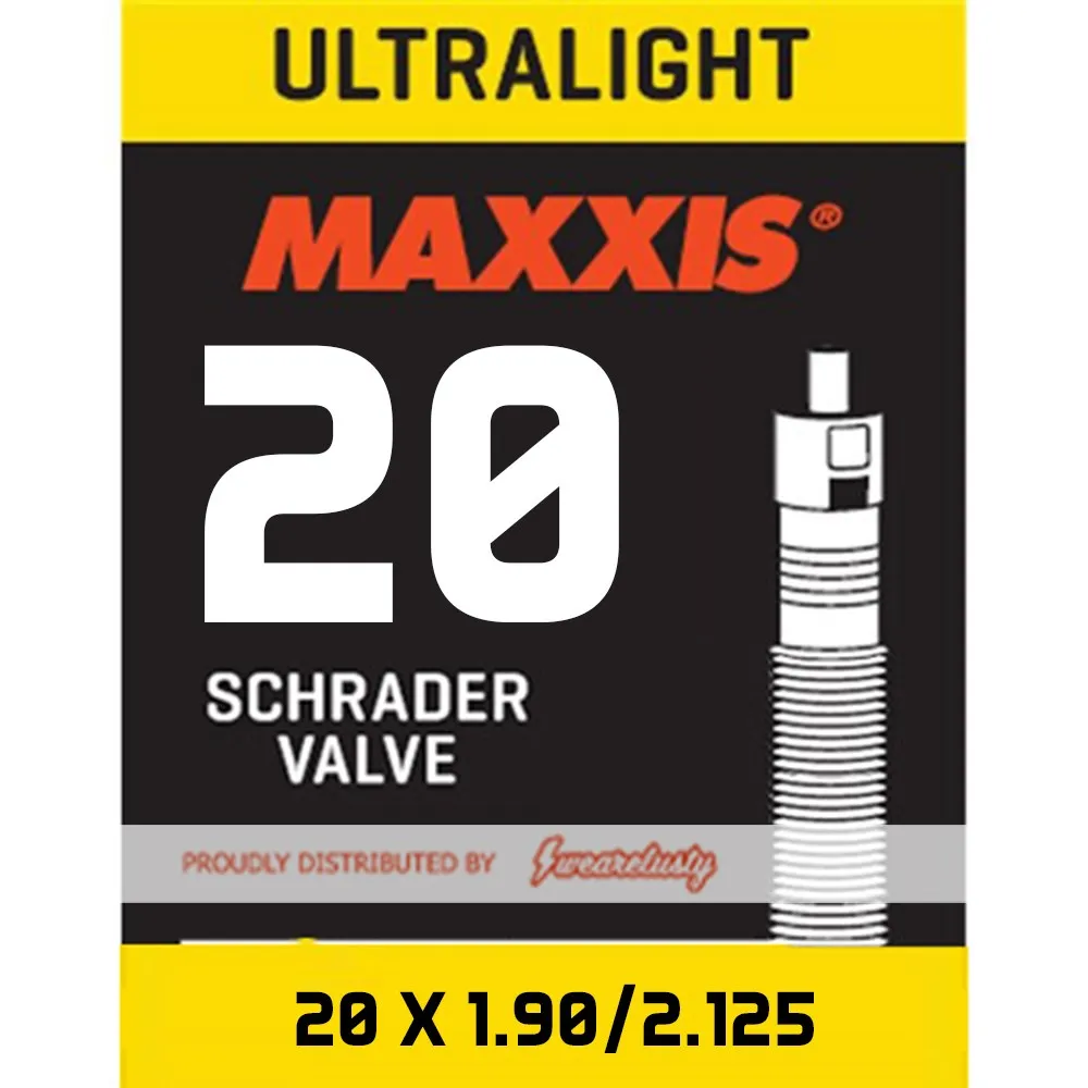 Maxxis Tube Ultralight 20 X 1.90/2.125 Schrader SV 32mm