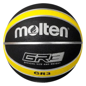 Molten BGR3 Basketball (Black/Yellow) (Size 3)
