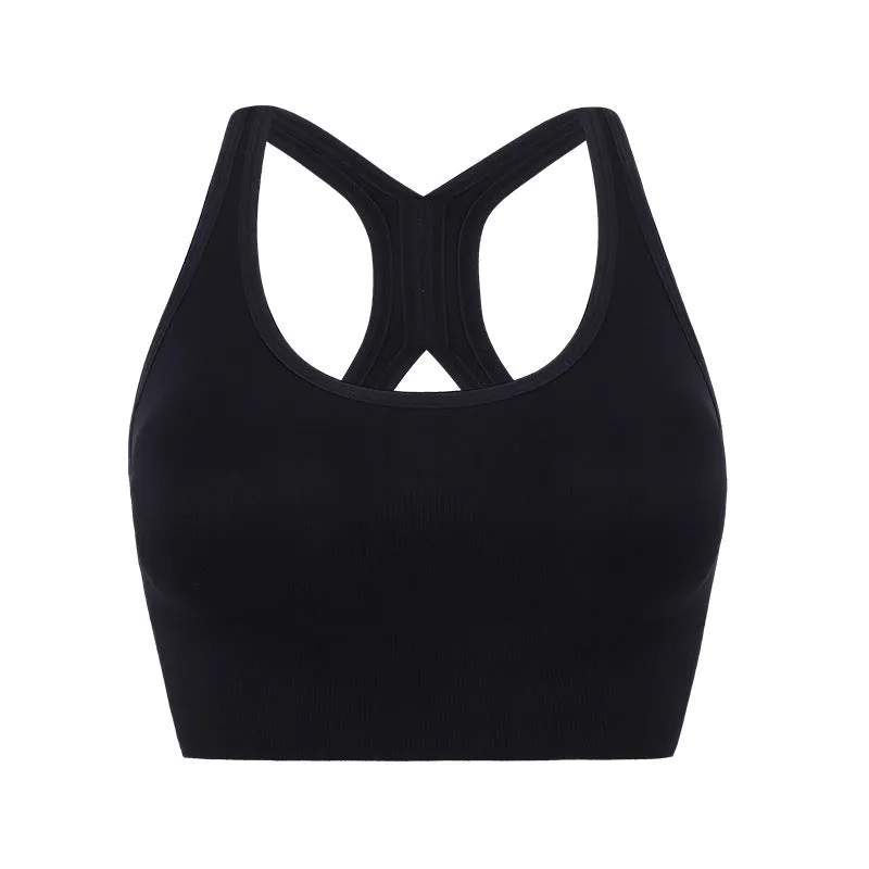 New European & American Cross Sports Underwear - Shockproof Running, Beauty Back Vest, Fitness Yoga Bra