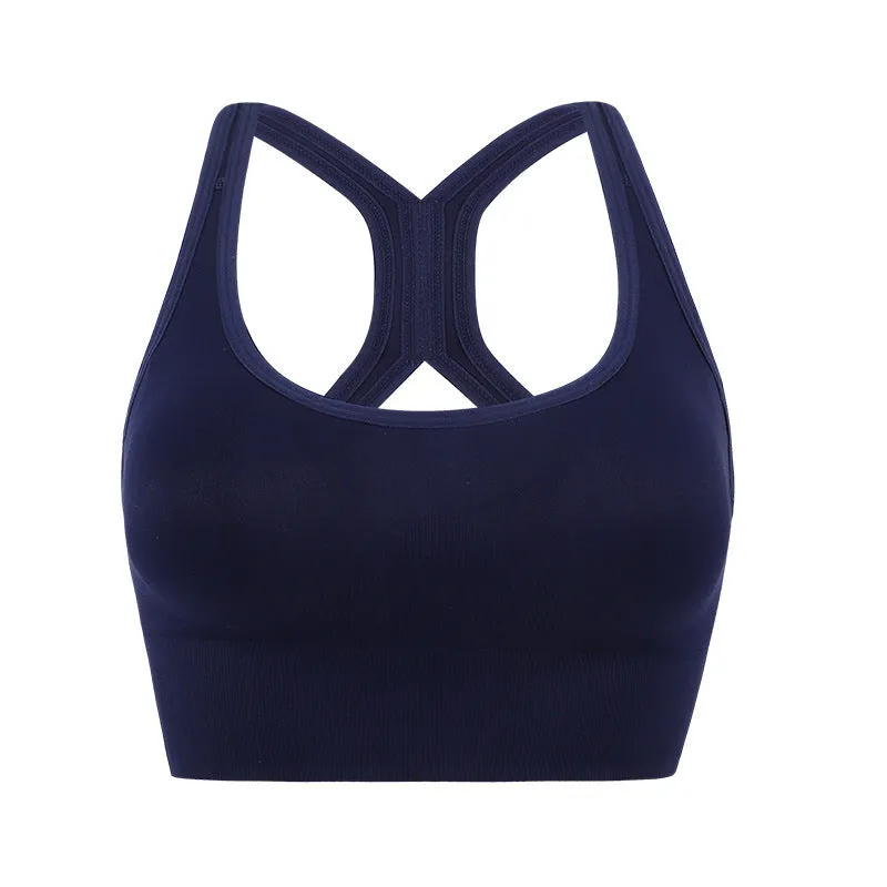 New European & American Cross Sports Underwear - Shockproof Running, Beauty Back Vest, Fitness Yoga Bra