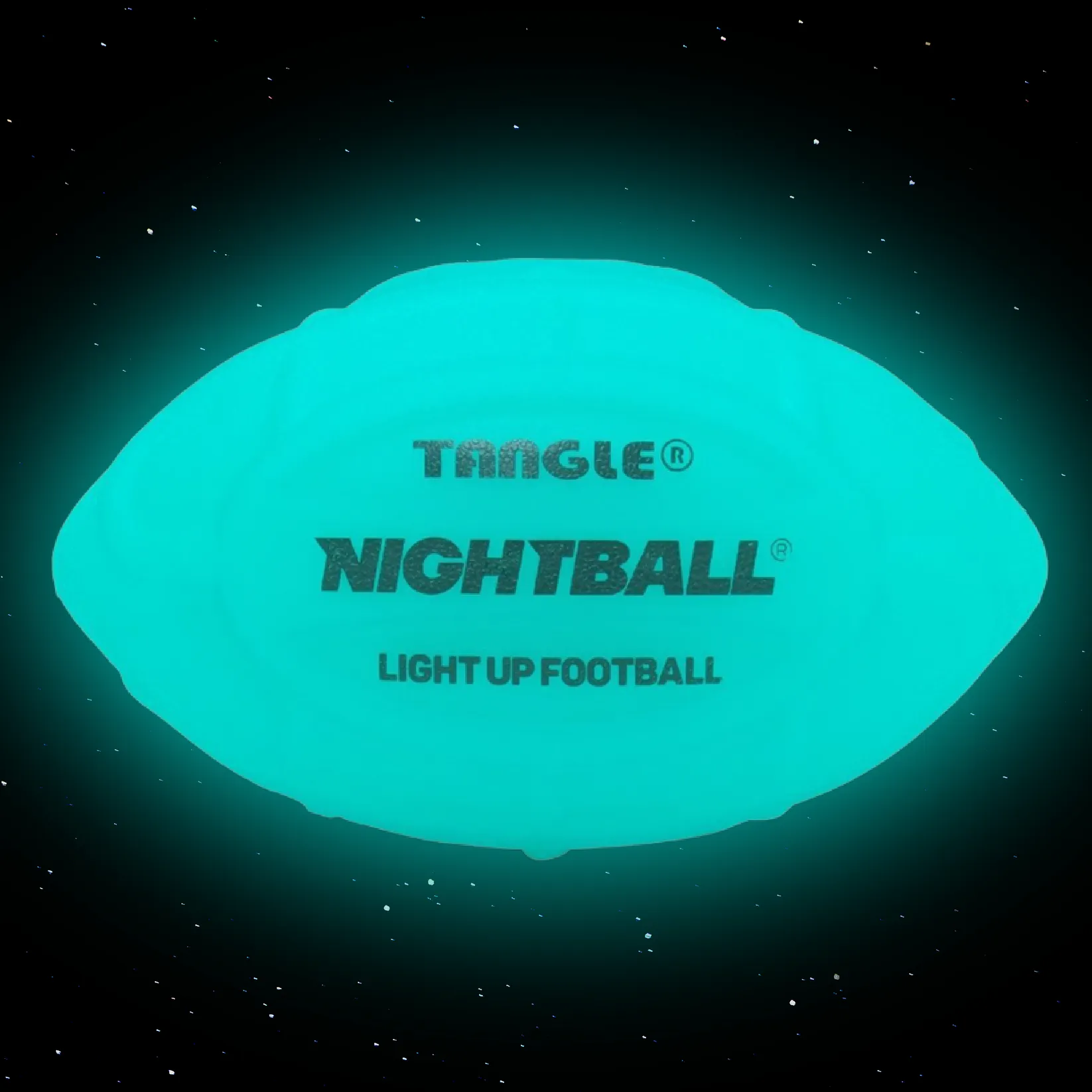 NightBall® LED Football, Blue