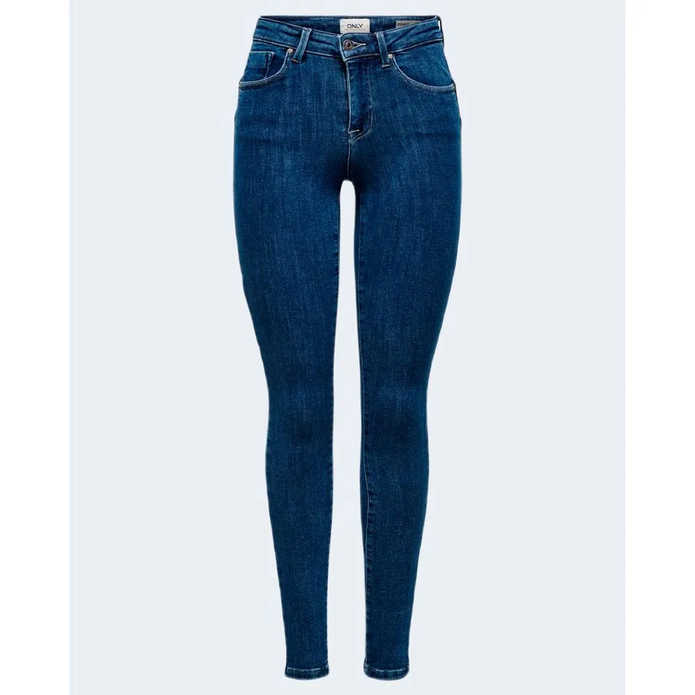Only Blue Cotton Jeans & Pant