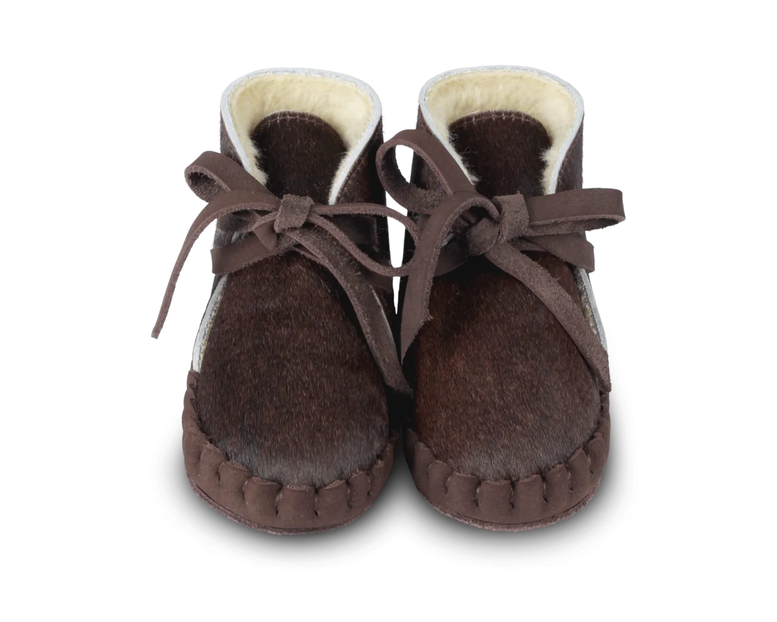 Pina Exclusive Booties | Brown Cow Hair