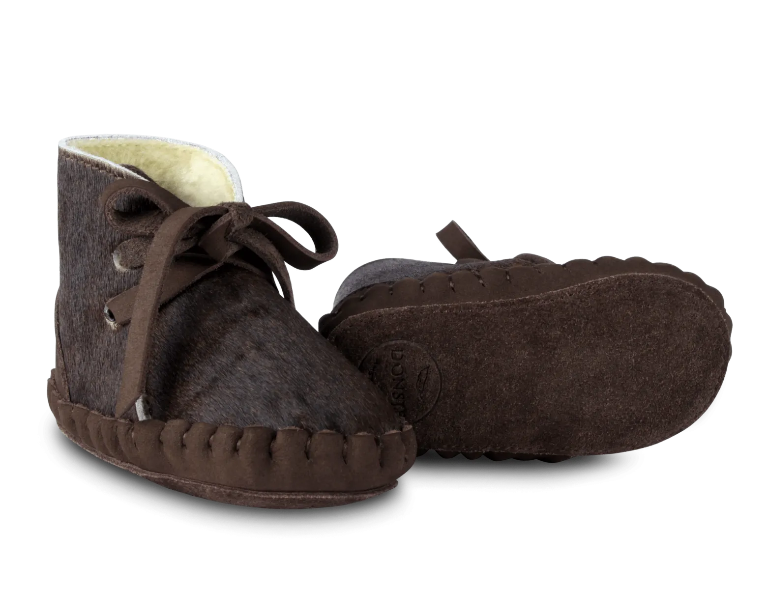 Pina Exclusive Booties | Brown Cow Hair