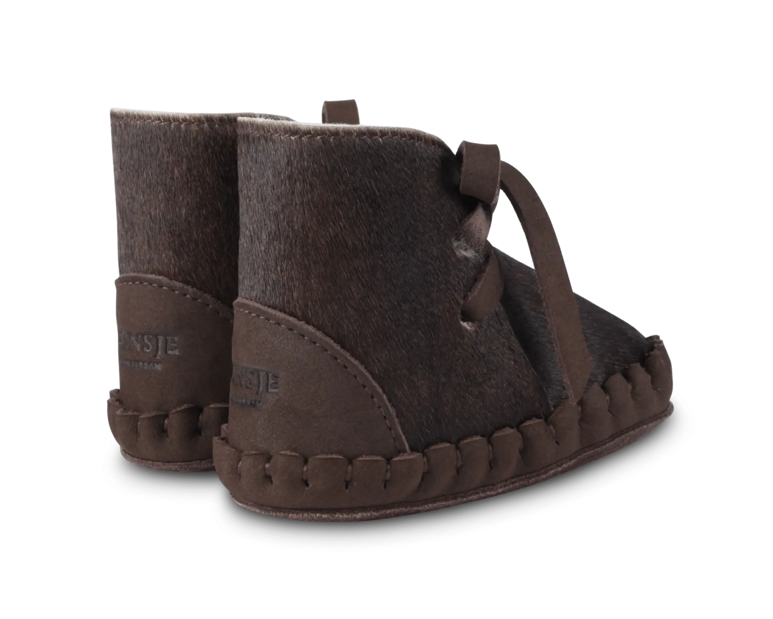 Pina Exclusive Booties | Brown Cow Hair
