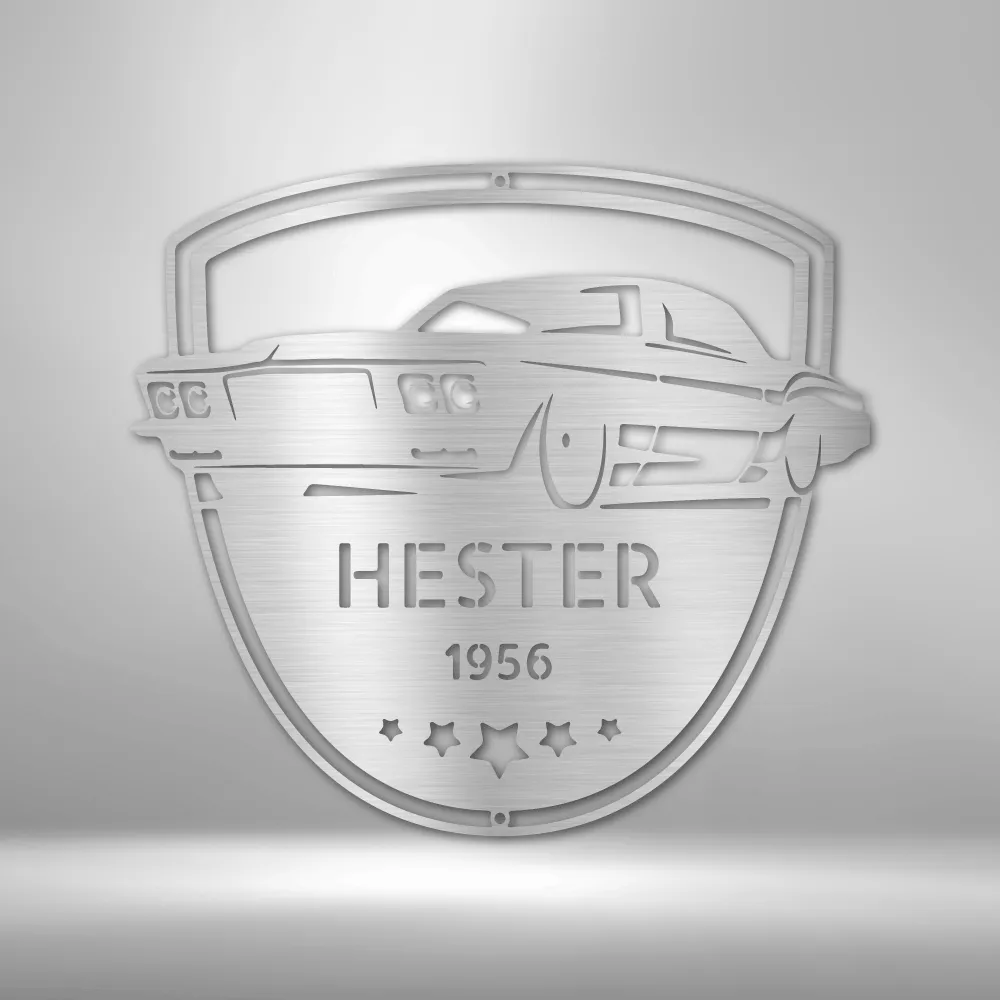 Restoration Master Monogram - Steel Sign