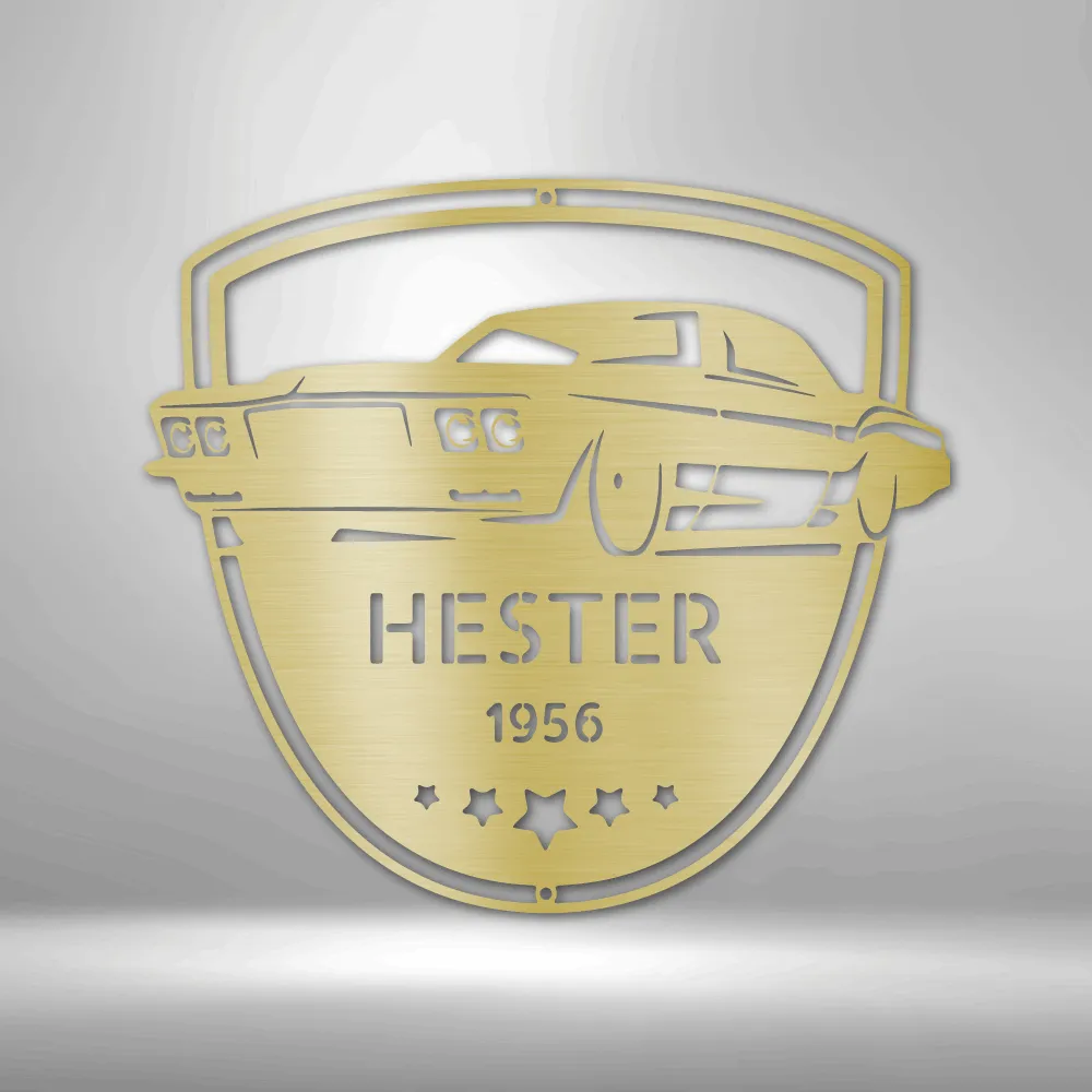 Restoration Master Monogram - Steel Sign