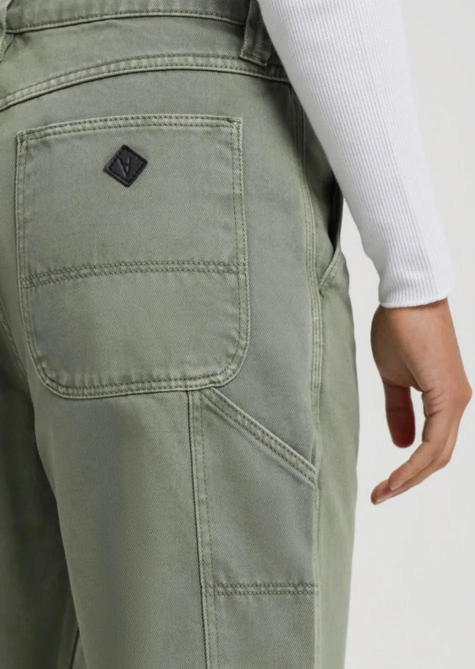 SLOUCH JEAN CARPENTER FADED ARMY
