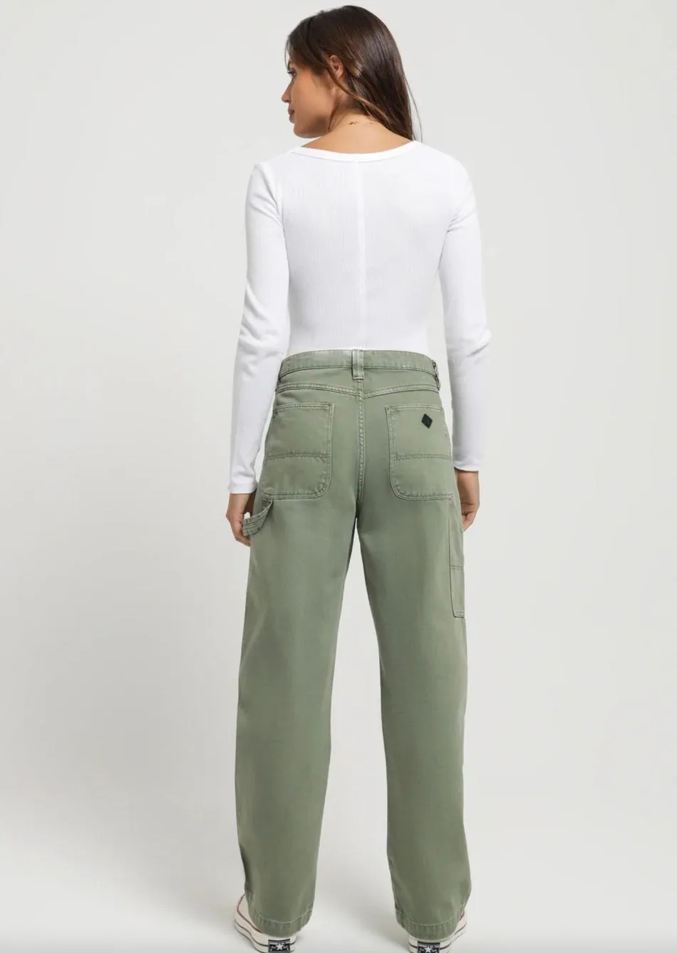 SLOUCH JEAN CARPENTER FADED ARMY