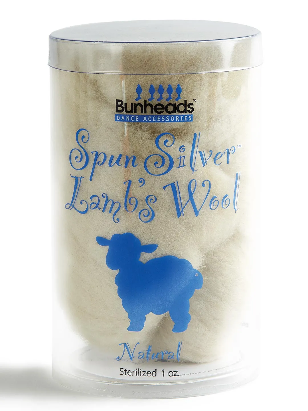 Spun Silver Lamb's Wool (BH400)