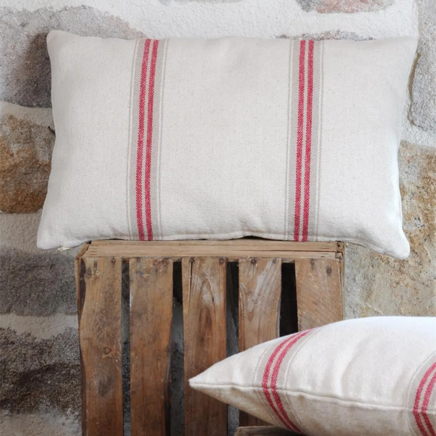 Stof Montauban Rouge Cushion 40x60cm