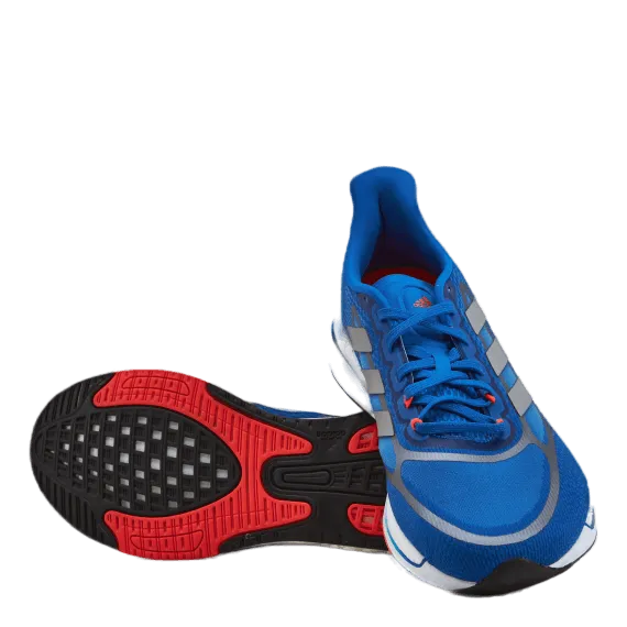 Supernova  Shoes Football Blue / Silver Metallic / Solar Red