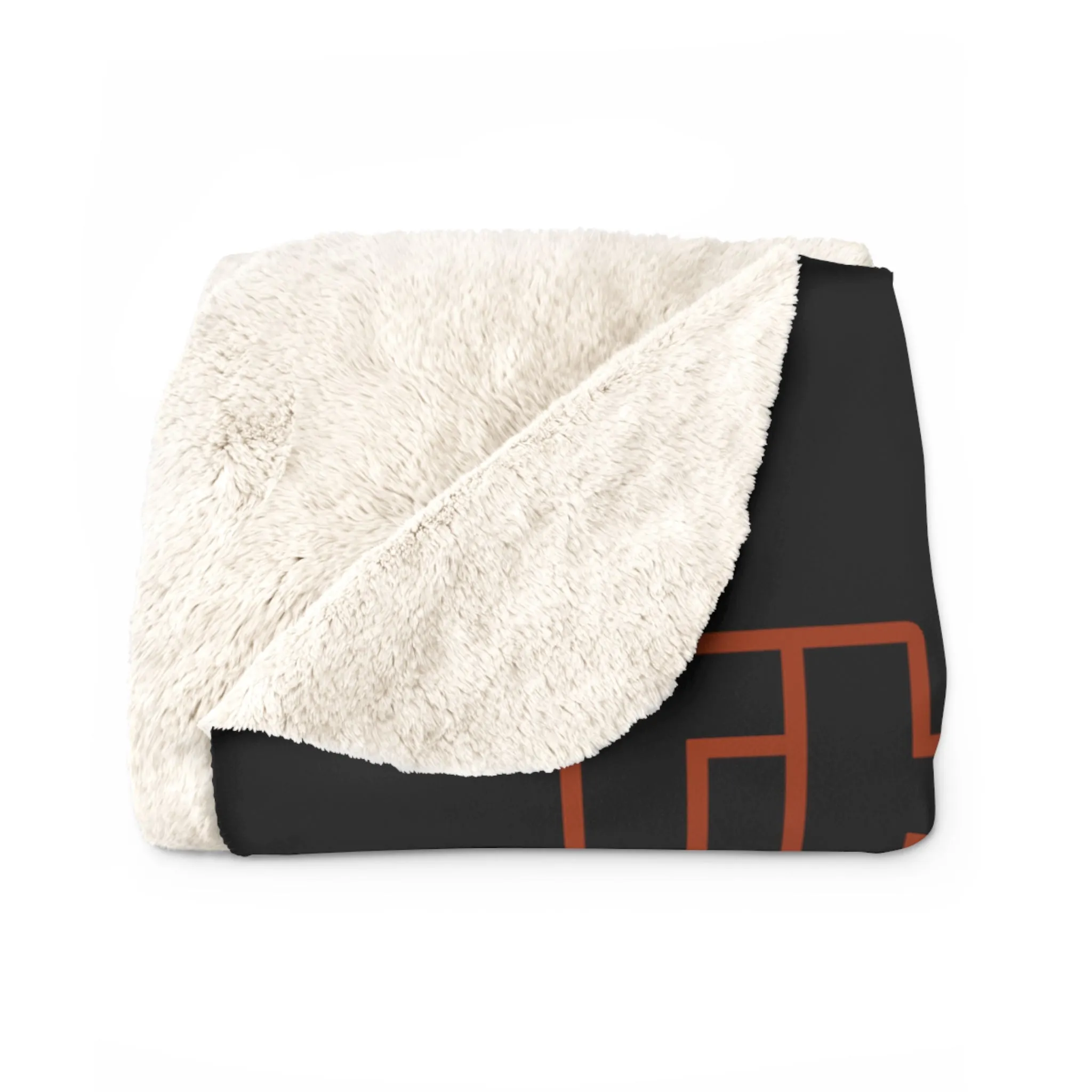 Thankful Repeat Thanksgiving Sherpa Fleece Blanket