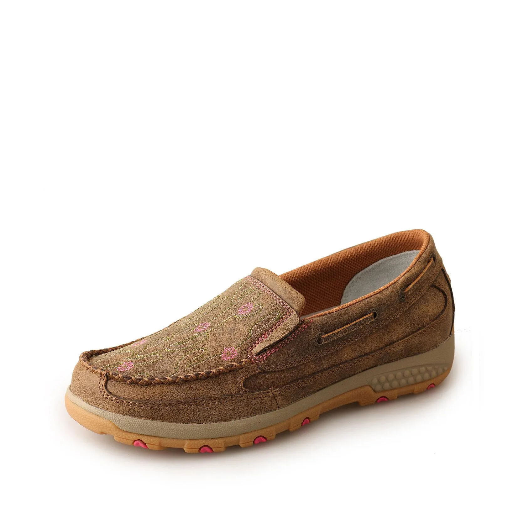 Twisted X - Womens Cactus Stitch Cellstretch Slip On