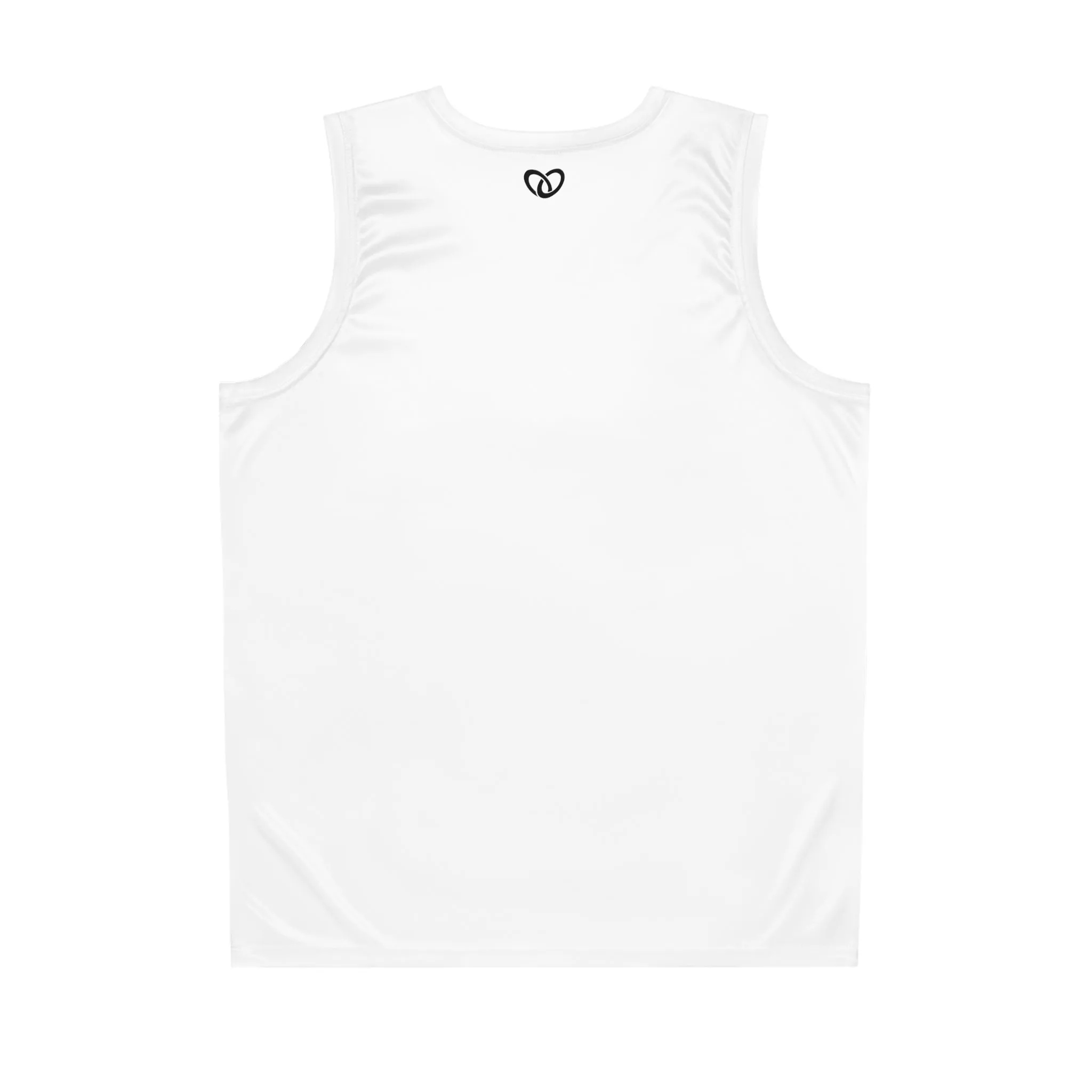 Unity Rings Basketball Jersey - White