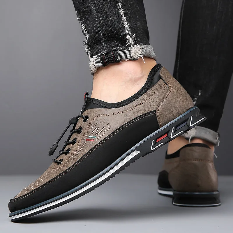 Voyager Leather Casual Sneakers